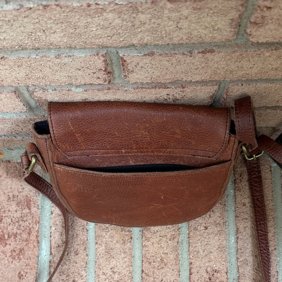 Duluth Trading Co Brown Leather Crossbody Bag - Picture 3 of 6